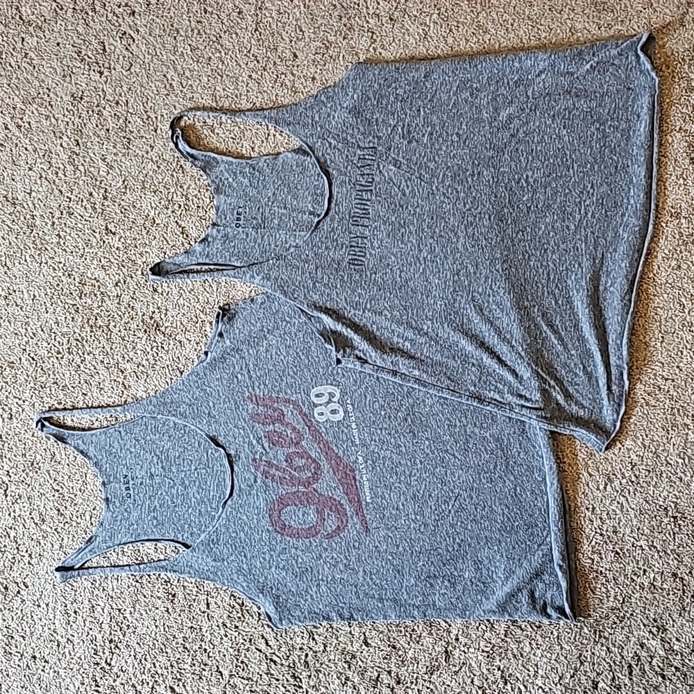 Obey Tanks, size large